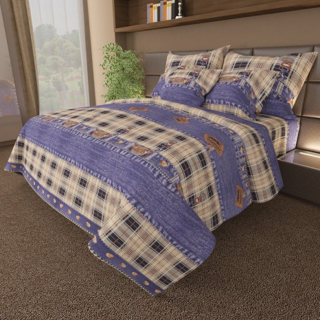 Ткань для постельного белья Бязь "Gold" Lux GL7174