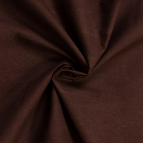 Тканина для постільної білизни Бязь "Gold" Lux однотонна GLchocolate (50м)