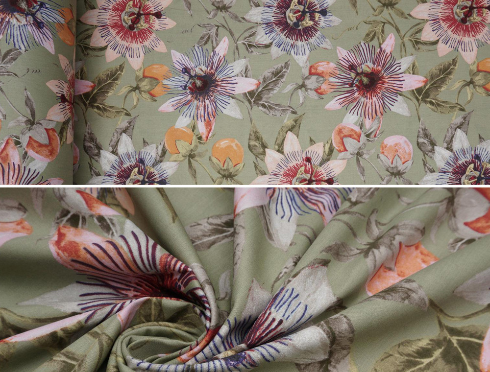 Ткань для постельного белья Сатин S-232A (60м)