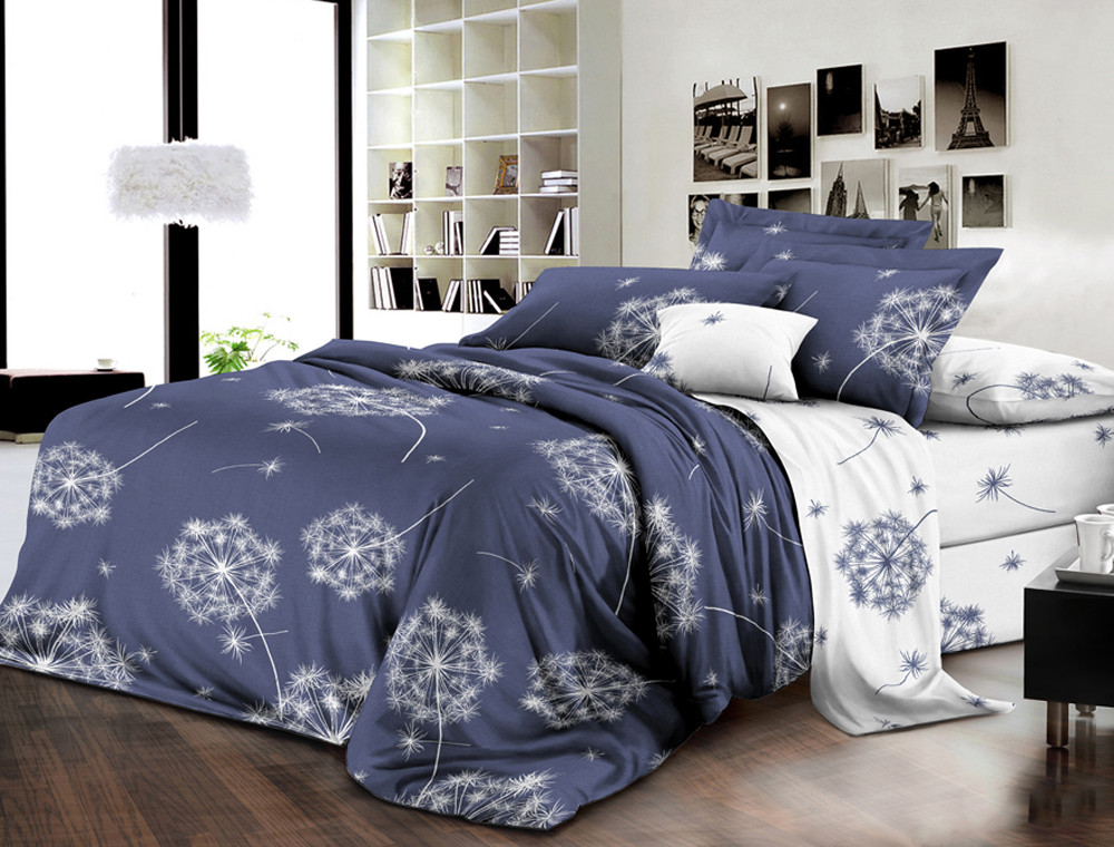 Двоспальний набір постільної білизни 180*220 із Ранфорсу №182028AB Черешенка™