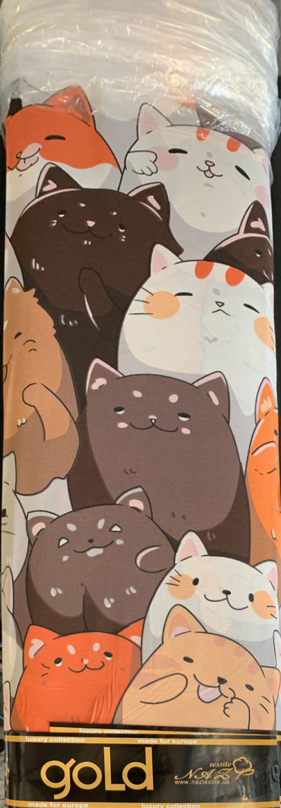 Ткань для постельного белья Бязь "Gold" Lux детская GLB8287