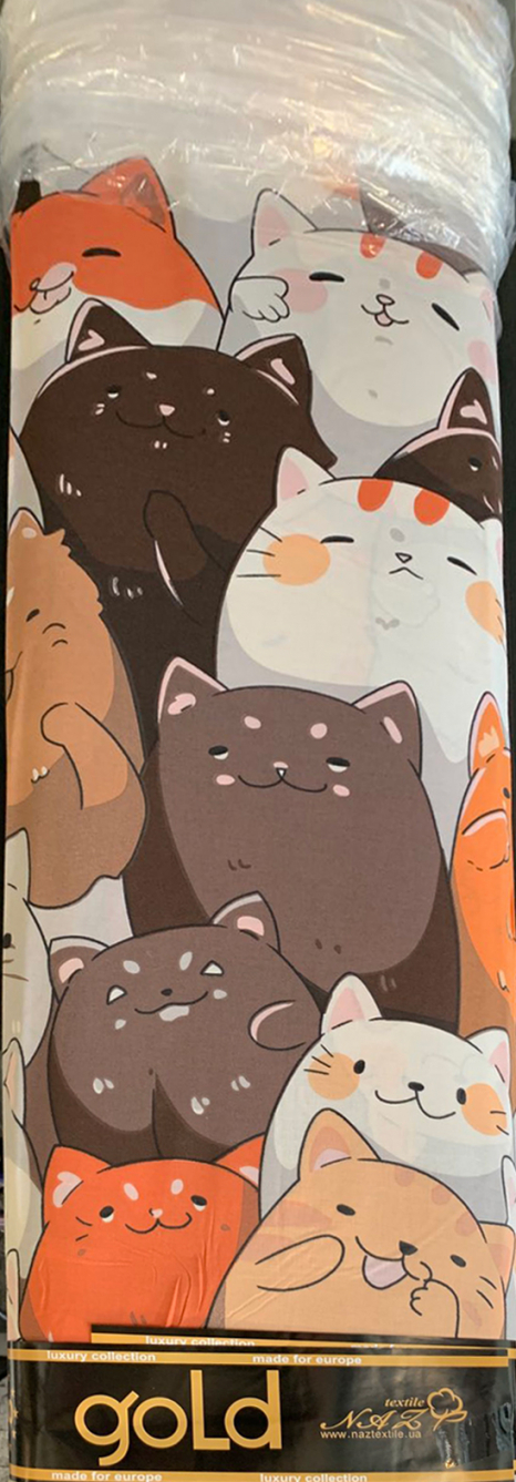 Ткань для постельного белья Бязь "Gold" Lux детская GLB8287