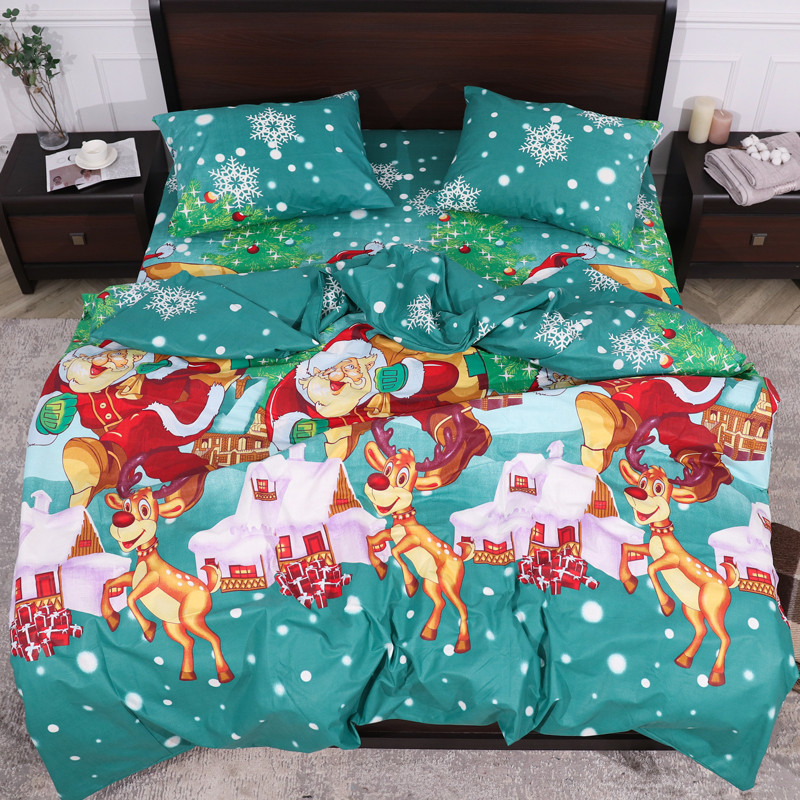 Семейный набор хлопкового постельного белья из Бязи "Gold" №153472 Черешенка™