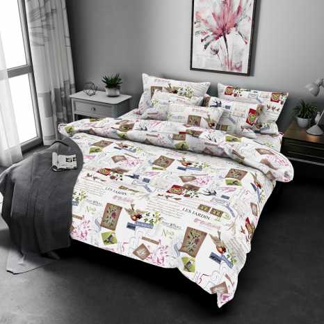 Ткань для постельного белья Бязь "Gold" Lux GL7842