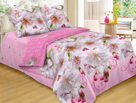 Тканина для постільної білизни Бязь "Gold" Lux GL123