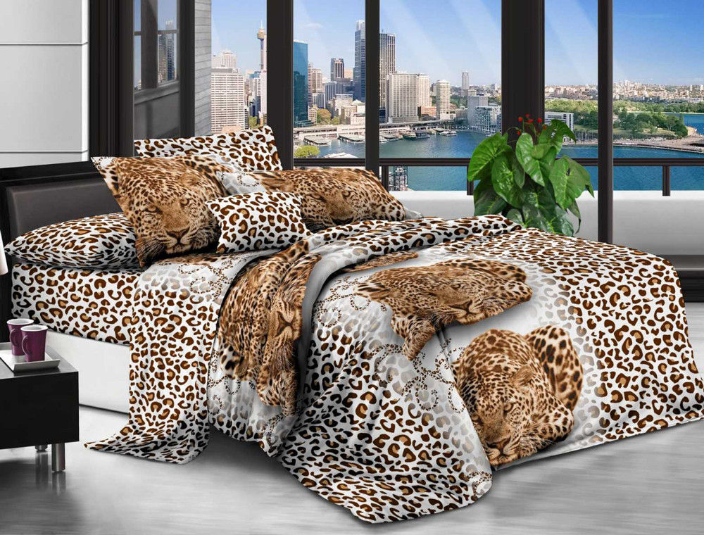 Полуторний набір постільної білизни 150*220 із полікотону №206617 Черешенька™