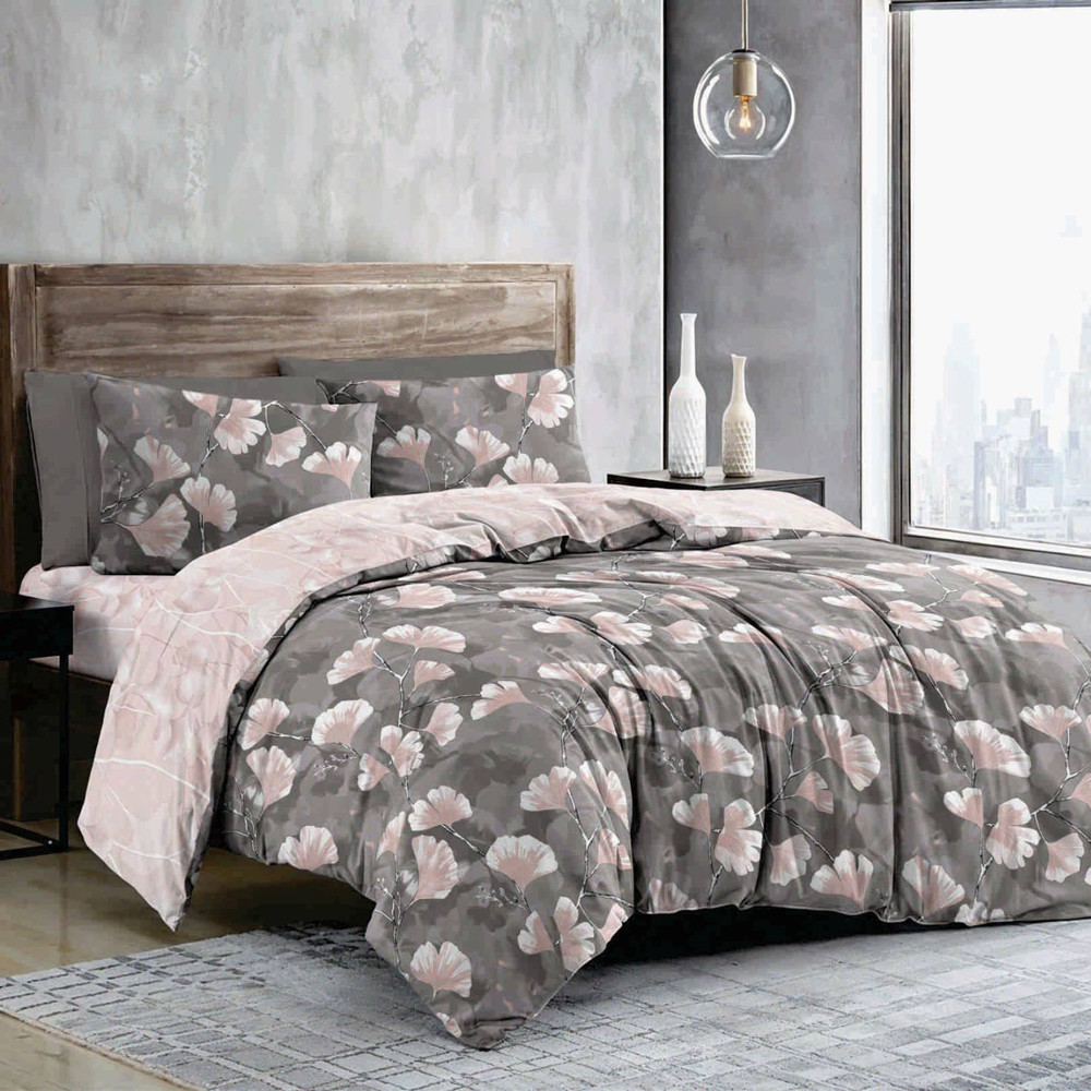 Тканина для постільної білизни Бязь "Gold" Lux GL11051peach (A+B) - (50м+50м)