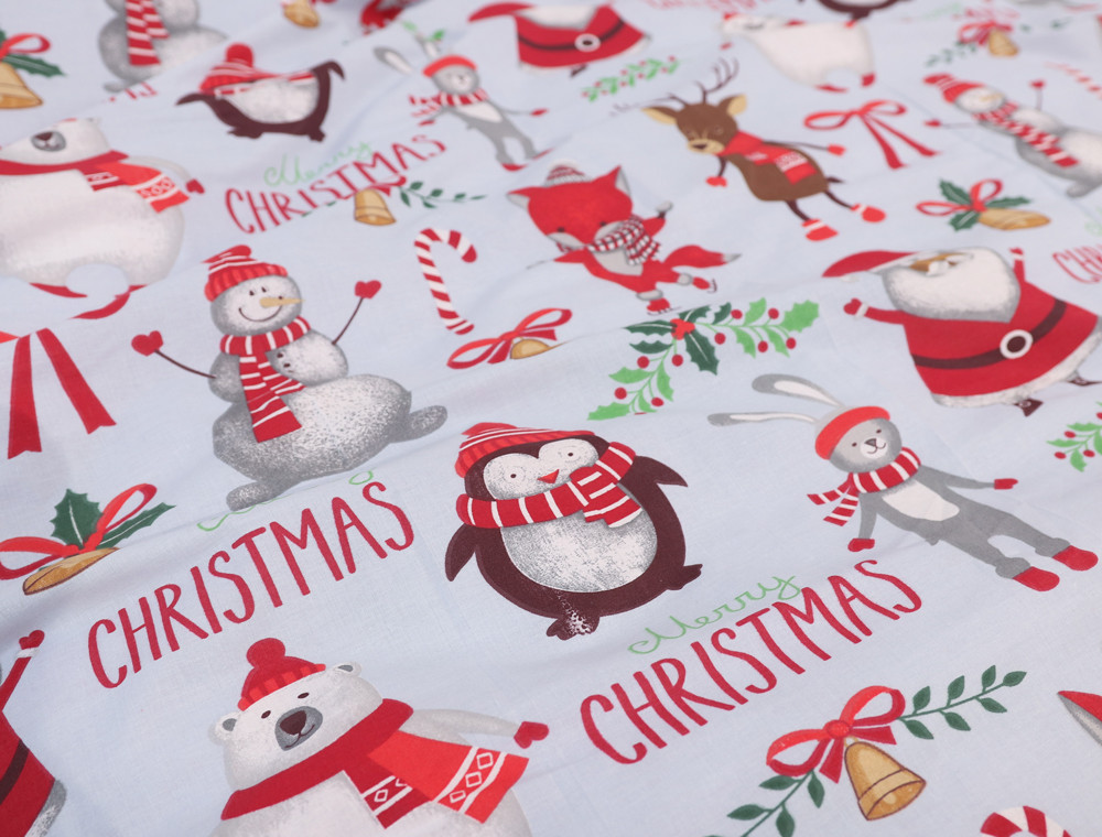 Семейный набор хлопкового постельного белья из Бязи "Gold" №153474AB Черешенка™