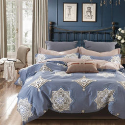 Тканина для постільної білизни Бязь "Gold" Lux "Східний танець" GL4061