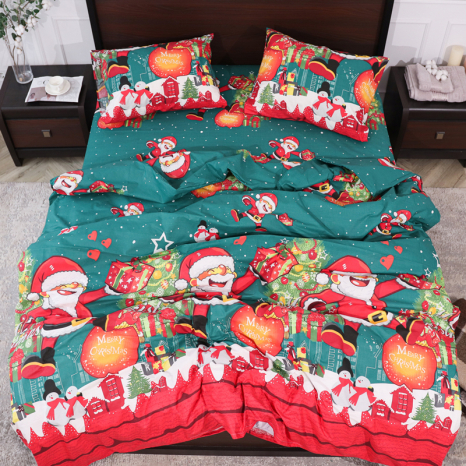 Двоспальний набір постільної білизни 180*220 із Бязі "Gold" №153475 Черешенка™