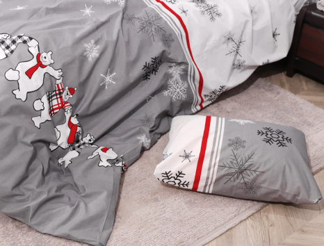 Евро макси набор постельного белья 200*220 из Бязи "Gold" №157968 Черешенка™