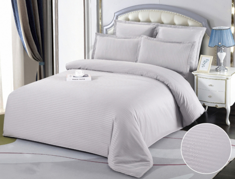 Евро макси набор постельного белья 200*230 из Страйп Сатина D-012