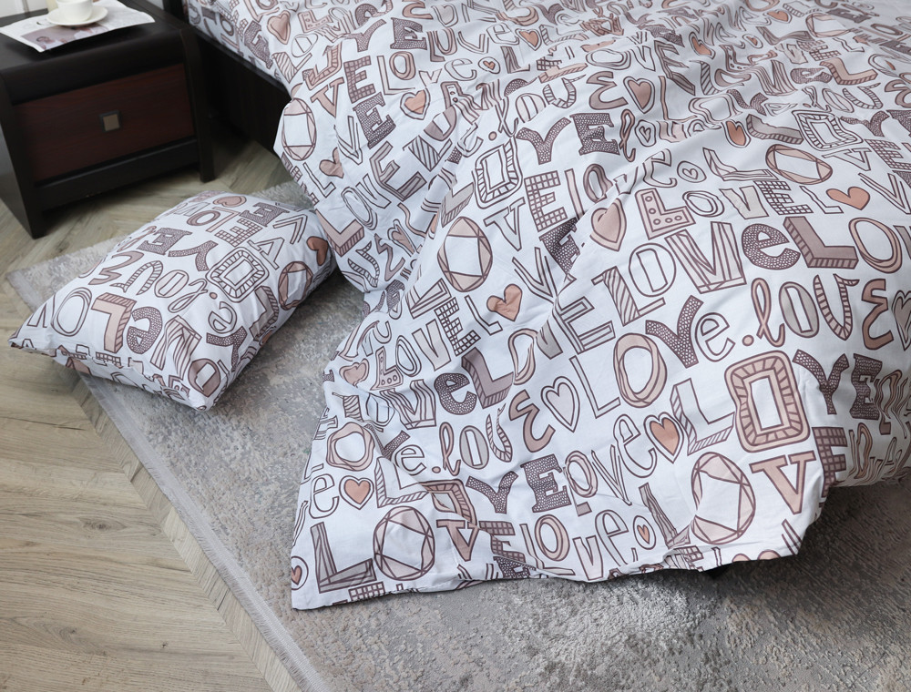 Семейный набор хлопкового постельного белья из Бязи "Gold" №1512748 Черешенка™