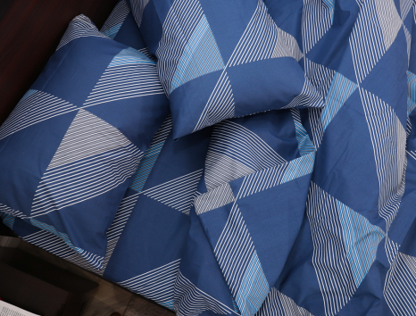 Полуторний набір постільної білизни 150*220 із Бязі "Gold" №155030 Черешенка™