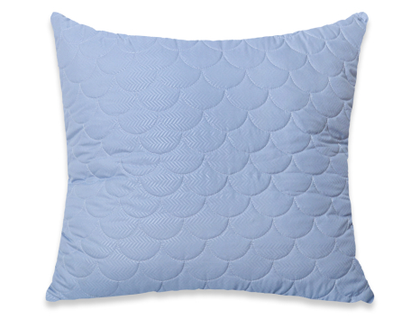 Подушка стьобана на блискавці 70*70 мікрофібра/холлофайбер №7070-25-1