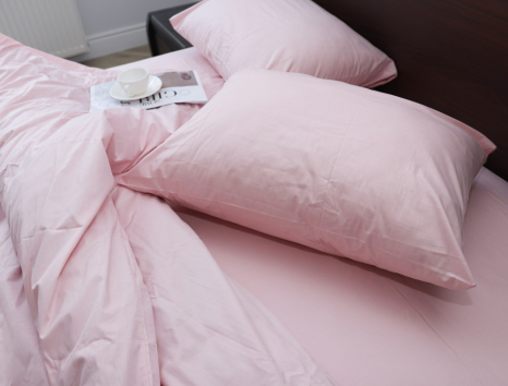 Двоспальний набір постільної білизни 180*220 із Сатину №12-1605-S Черешенка™