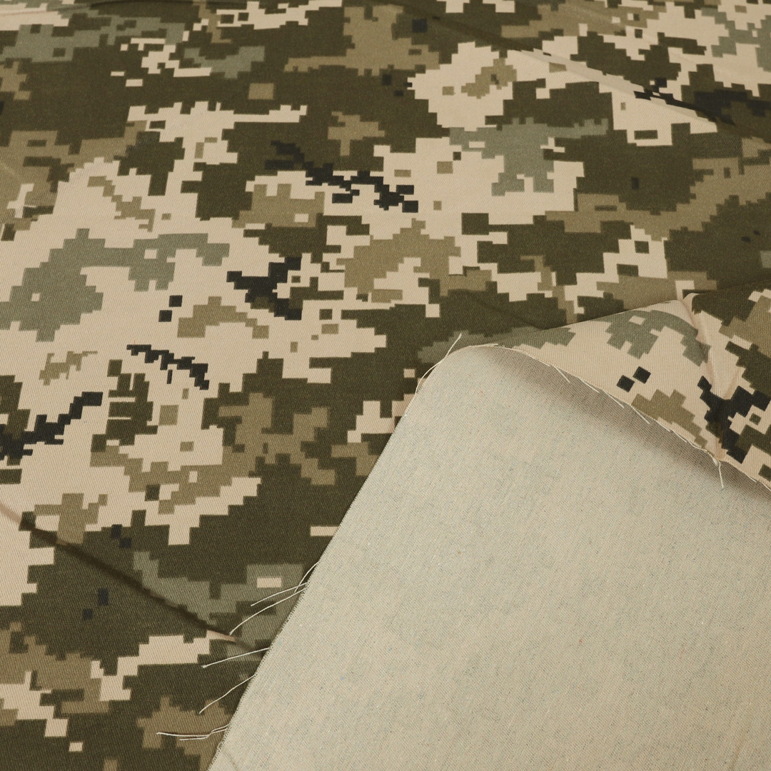 Ткань военная пиксель грета 230 г/м2 (50м) №5004