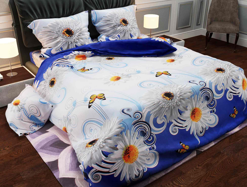 Тканина для постільної білизни Бязь "Gold" Lux GL125