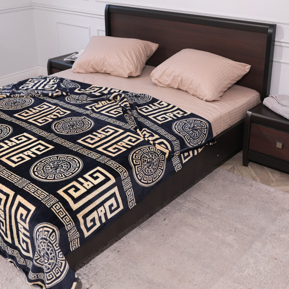 Полуторний флісовий плед №33004