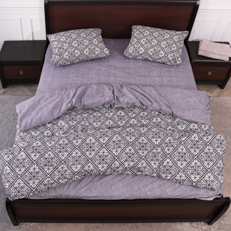 Евро макси набор постельного белья 200*220 из Бязи "Gold" №153113АВ Черешенка™