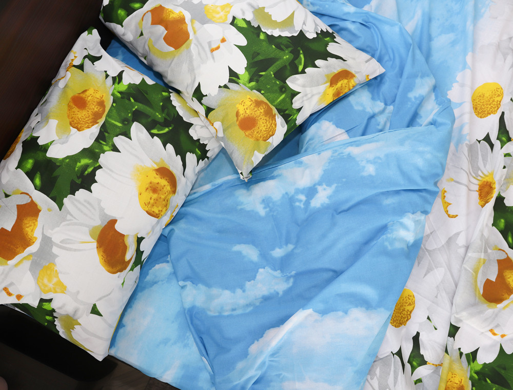 Євро-максі набір постільної білизни 200*220 із Бязі "Gold" №153611 Черешенка™