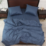 Семейный набор хлопкового постельного белья из Страйп Сатина №543928