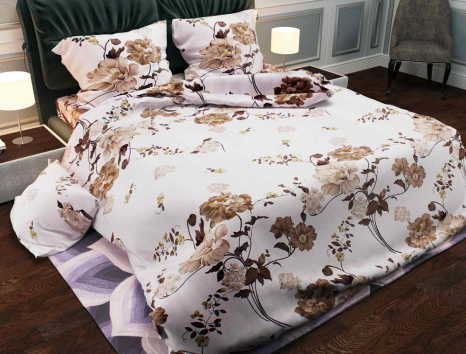 Тканина для постільної білизни Бязь "Gold" Lux GL023