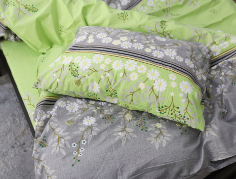 Семейный набор хлопкового постельного белья из Бязи "Gold" №151481 Черешенка™