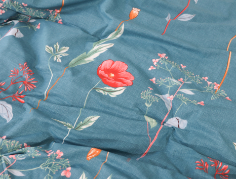 Двоспальний набір постільної білизни 180*220 із Бязі "Gold" №151494 Черешенка™