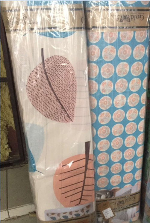 Тканина для постільної білизни Бязь "Gold" Lux "Солодкий листопад" GL1553 (A+B) - (50м+50м)