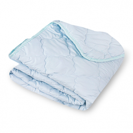 Полуторное летнее одеяло микрофибра/холлофайбер №41132