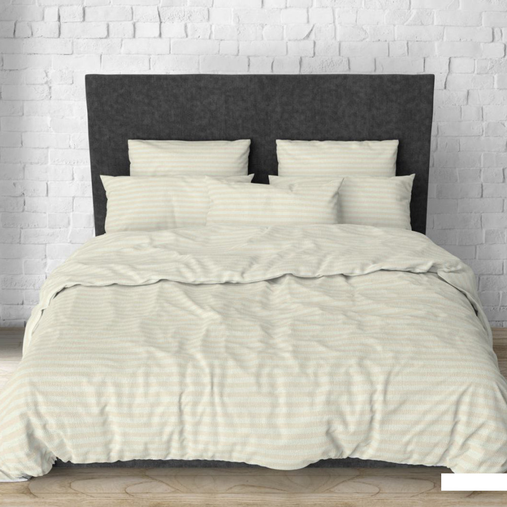 Тканина для постільної білизни Бязь "Gold" Lux смугаста GLS10023 (50м)