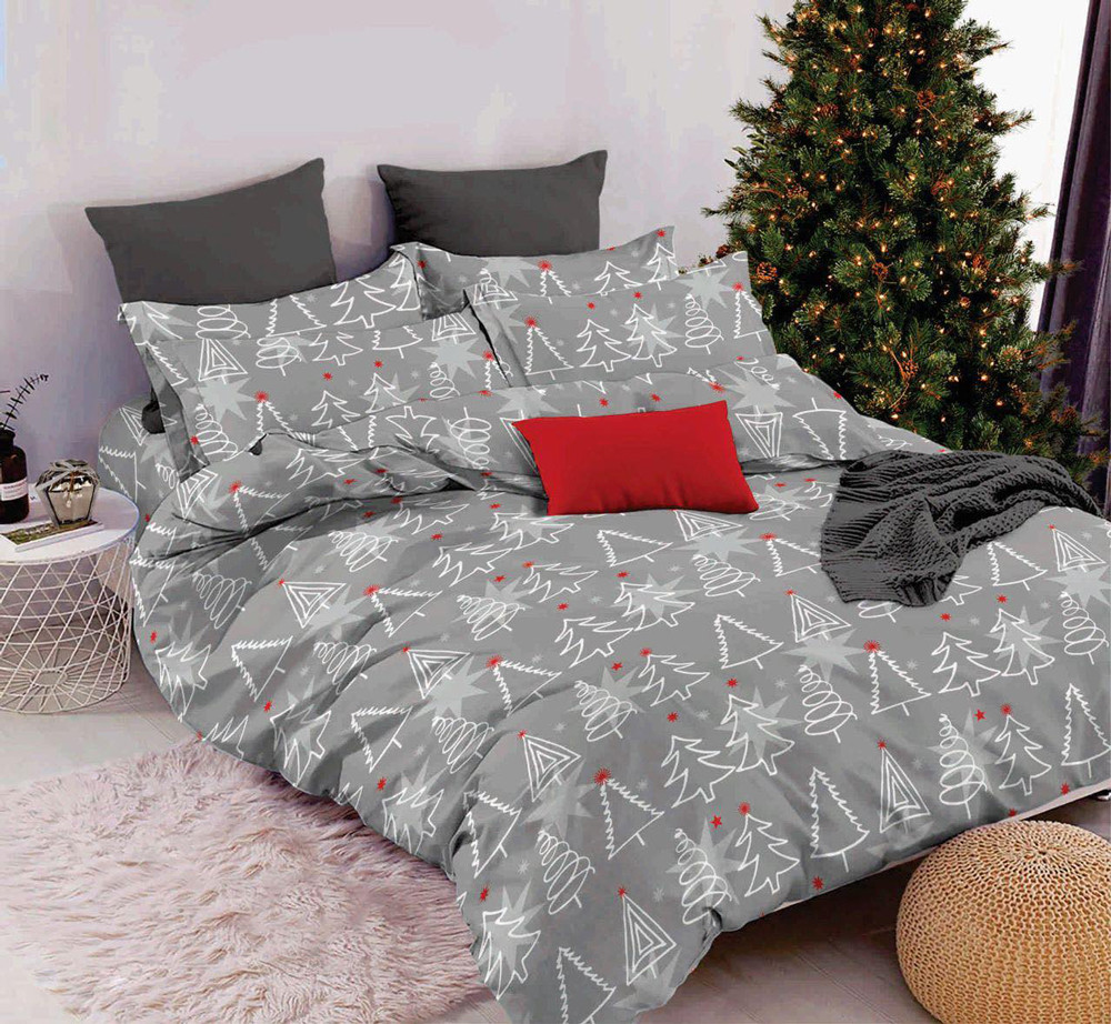 Ткань для постельного белья Бязь "Gold" Lux GL11330grey