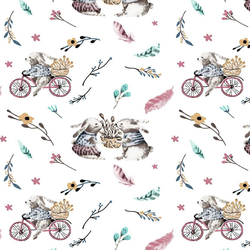 Ткань для постельного белья Фланель (байка) детcкая FLB1044