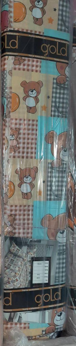 Ткань для постельного белья Бязь "Gold" Lux детская GLB272beige