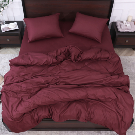 Евро набор постельного белья 200*220 из микрофибры №201725 Черешенка™