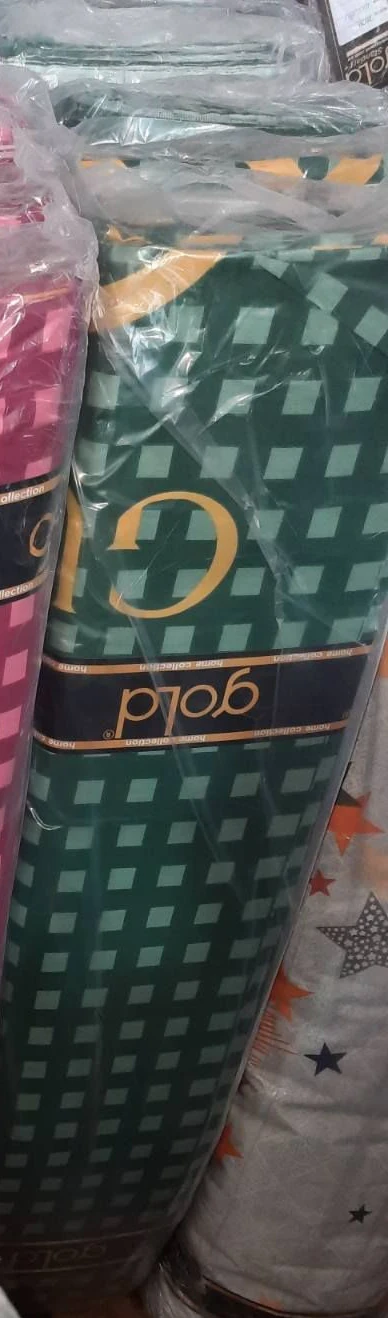 Ткань для постельного белья Бязь "Gold" Lux GL3693green