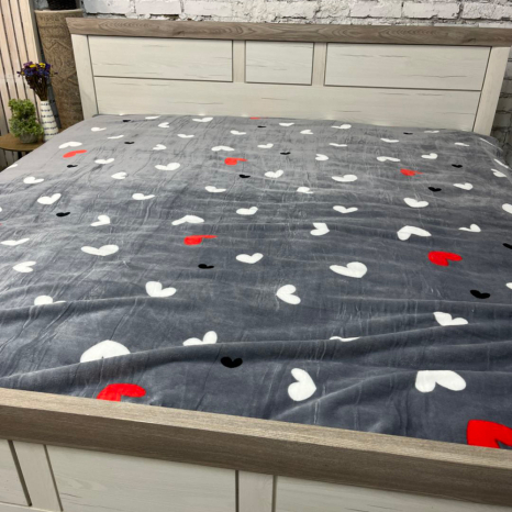 Полуторний флісовий плед №33994