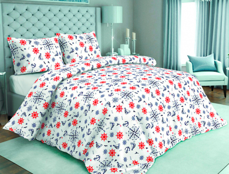 Тканина для постільної білизни Бязь "Gold" Lux GL1057