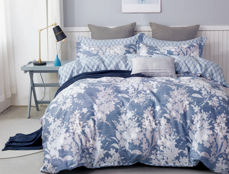 Ткань для постельного белья Бязь "Gold" Lux "Красота цветов" GL1482 (A+B) - (50м+50м)