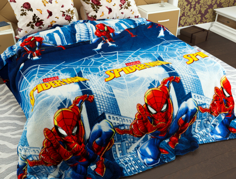 Полуторний флісовий плед №33257