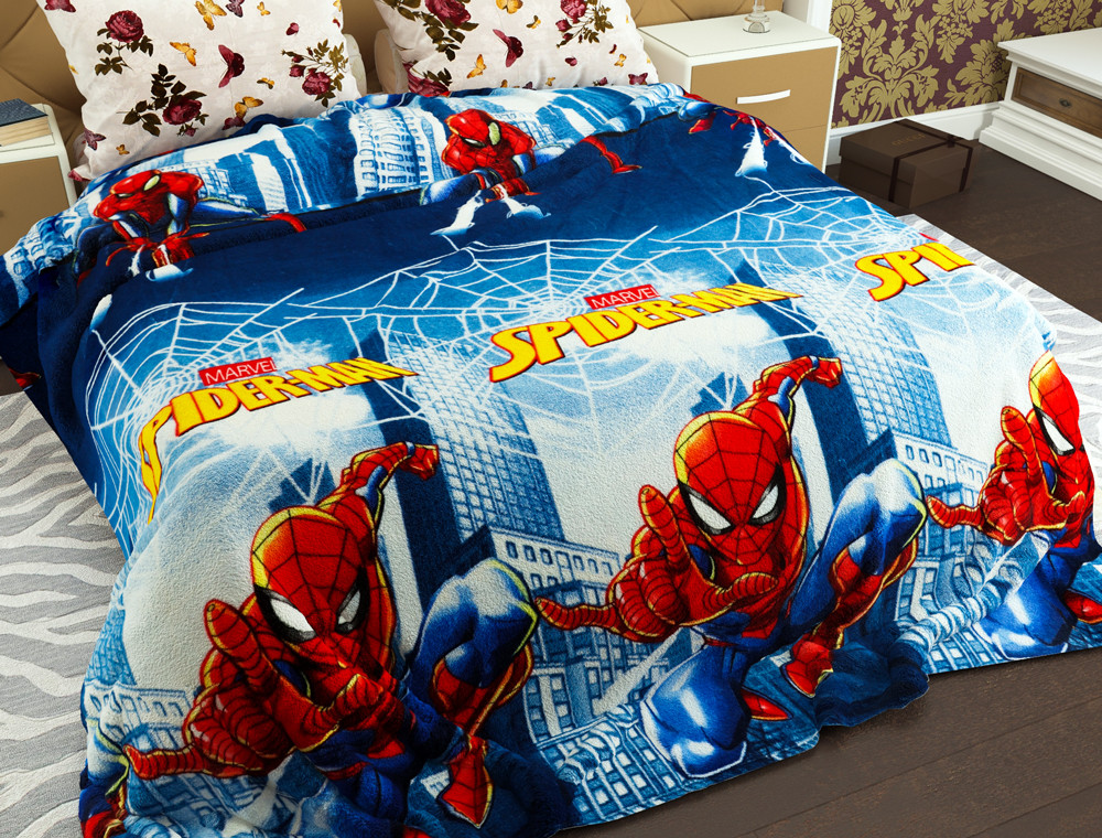 Полуторний флісовий плед №33257