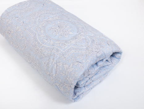 Полуторна літня ковдра мікрофібра/синтепон №41013