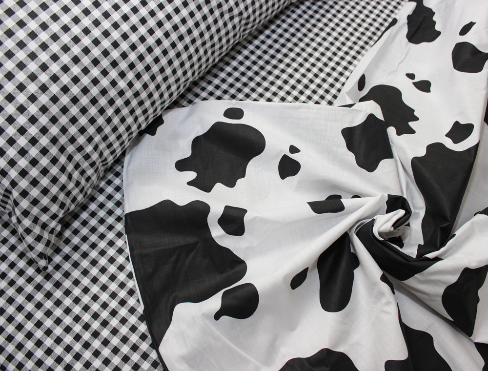 Євро-максі набір постільної білизни 200*220 із Бязі "Gold" №156388AB Черешенка™