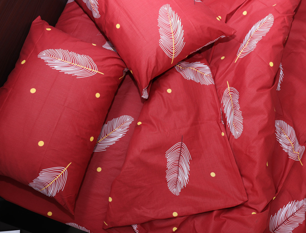 Двоспальний набір постільної білизни 180*220 із Бязі "Gold" №153660 Черешенка™