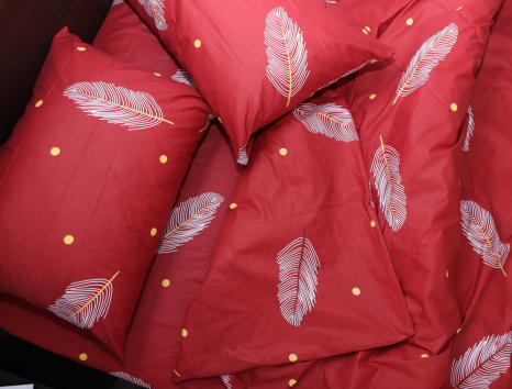 Двоспальний набір постільної білизни 180*220 із Бязі "Gold" №153660 Черешенка™