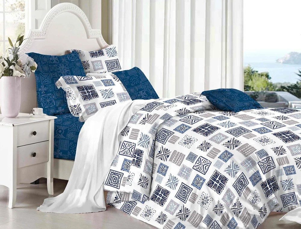 Ткань для постельного белья Сатин S26-5 (A+B) - (60м+60м)