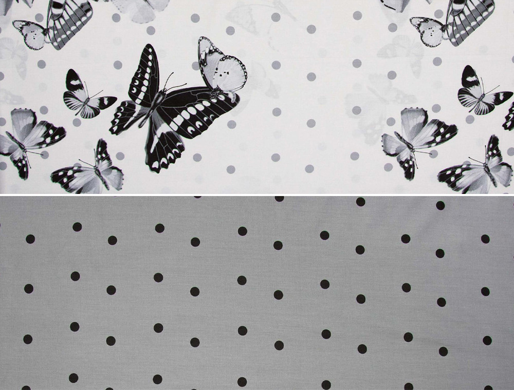 Ткань для постельного белья Сатин S-177 (A+B) - (60м+60м)