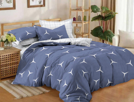 Евро макси набор постельного белья 200*220 из Сатина №069AB Черешенка™