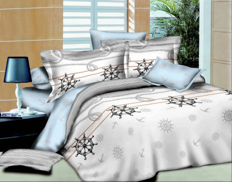 Тканина для постільної білизни Ранфорс R1590A (60м)